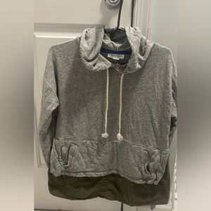 Maternity gray sweater